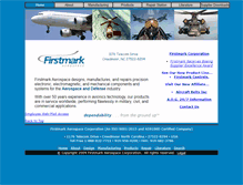 Tablet Screenshot of firstmarkaerospace.com
